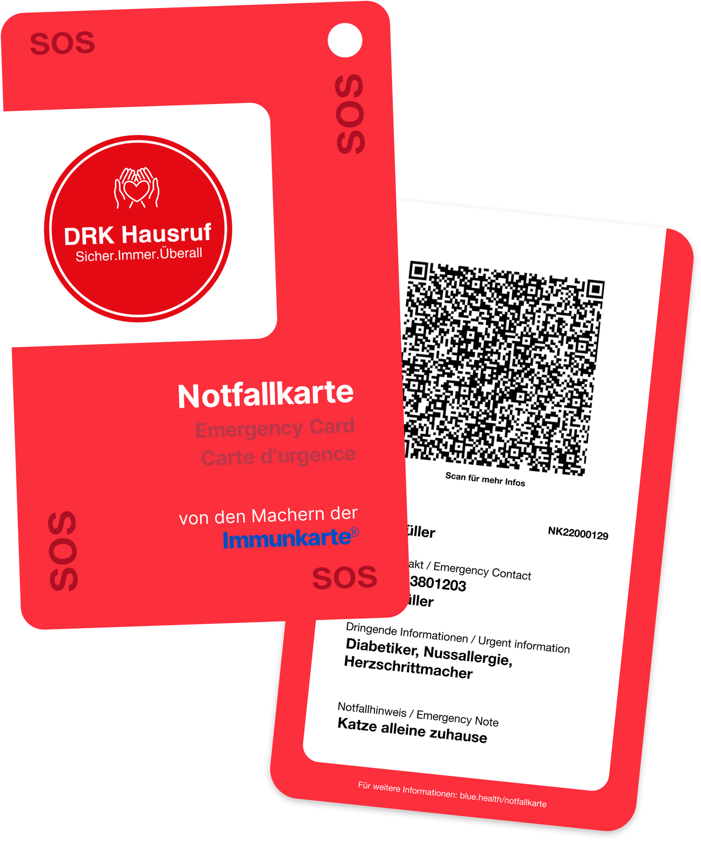 DRK-Notfallkarte