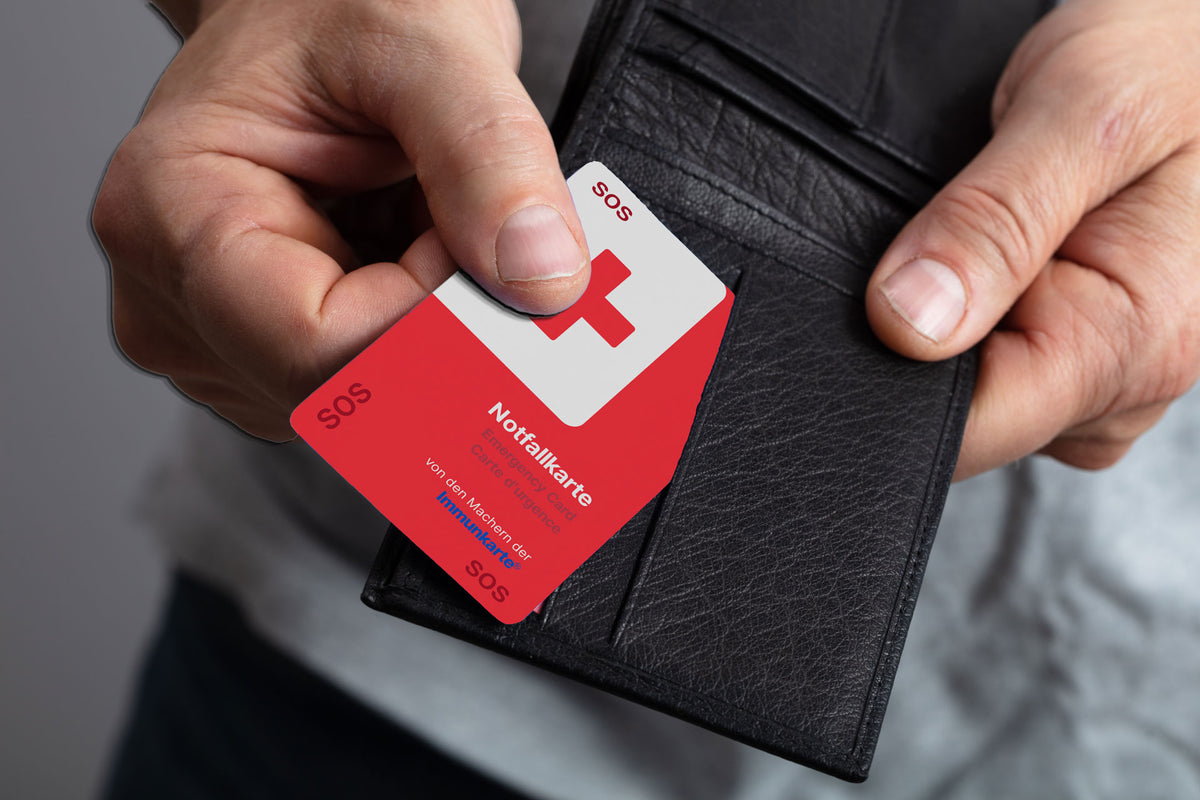 Notfallkarte Online Shop, Gesundheits-/Notfall-Identifikationskarte ...